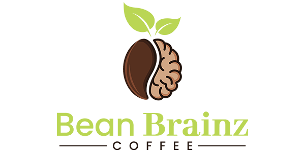bean brainz coffee logo with link to bean brainz website