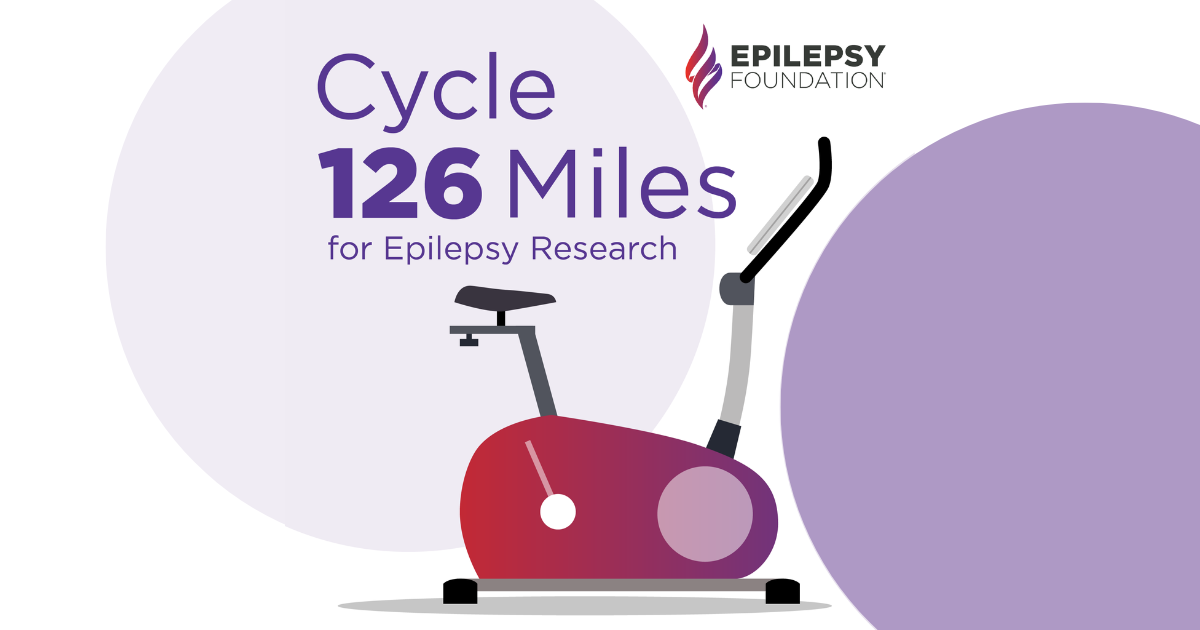 Cycle 126 miles for Epilepsy Research