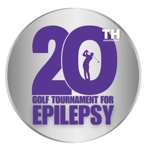 20th Anniversary logo for Golf Tournament for Epilepsy