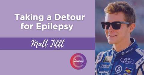 Former NASCAR driver Matt Tifft shares his epilepsy journey to raise awareness