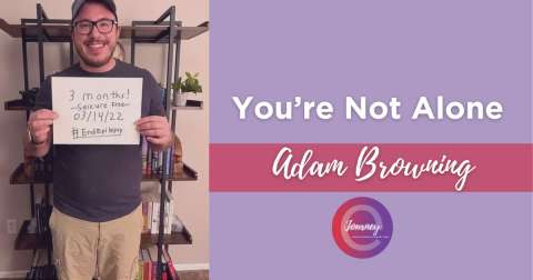 Read Adam's story about how a support system helped him to not feel so alone in his epilepsy journey 
