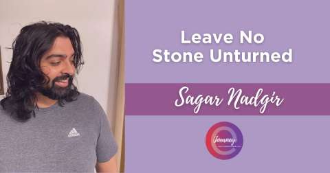 After many years, Sagar is seizure free & making up for lost time