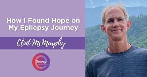 Clint is sharing his epilepsy story about finding hope 