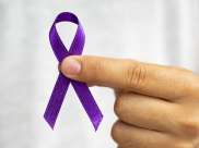 purple ribbon for national epilepsy awareness month