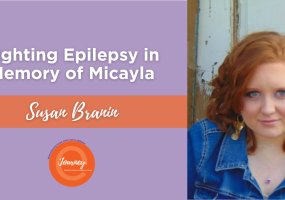 Susan is sharing her family's journey with epilepsy in memory of her daughters Micayla